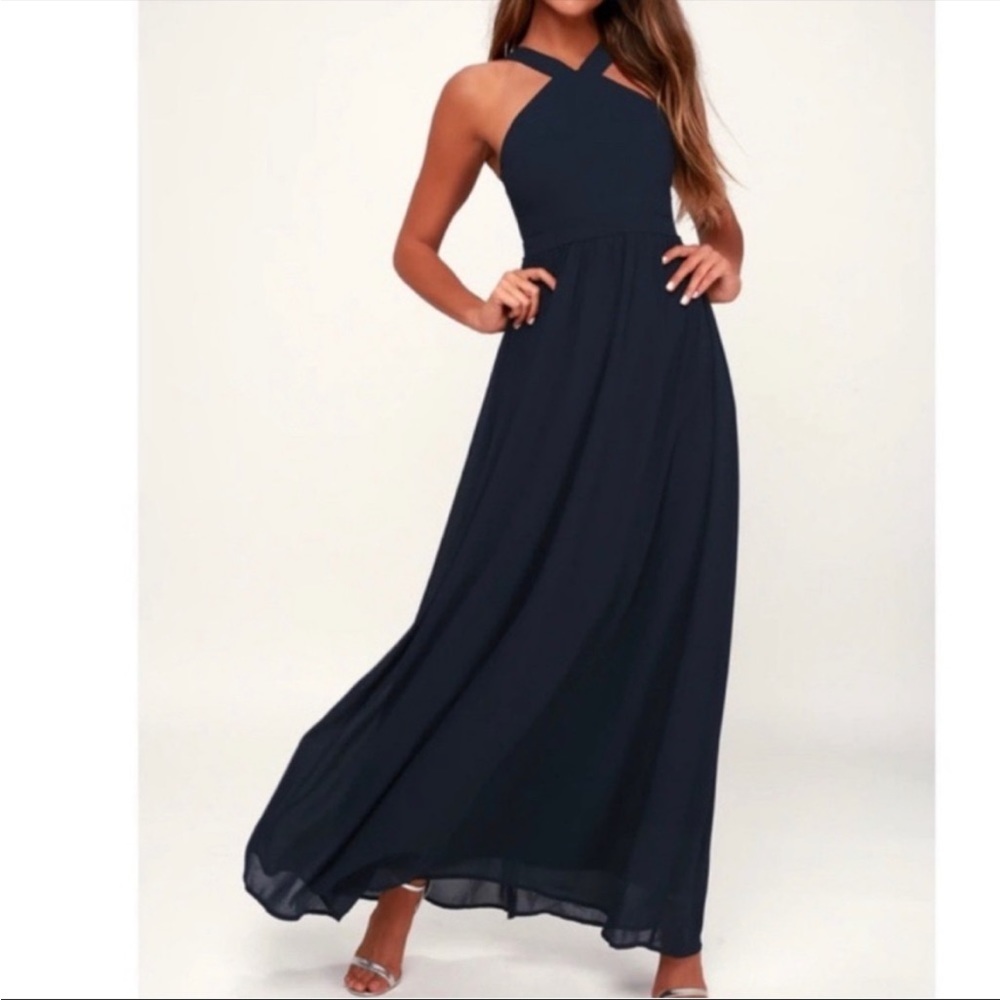 Lulu’s Air of Romance Formal Maxi Dress Size